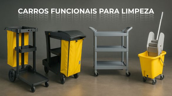 Carros Funcionais para Limpeza